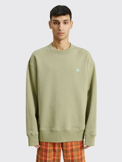 FACE SWEATSHIRT EUCALYPTUS GREEN