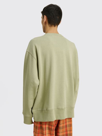 FACE SWEATSHIRT EUCALYPTUS GREEN