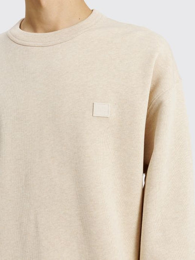 FACE SWEATSHIRT OATMEAL MELANGE