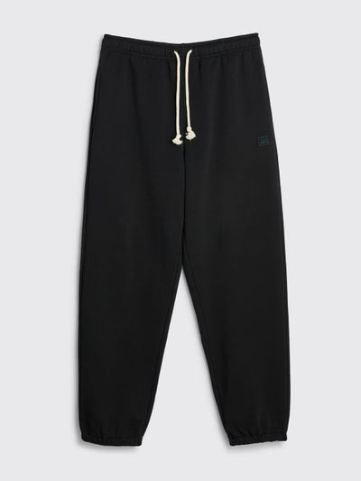  FACE COTTON SWEATPANTS BLACK