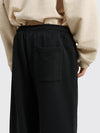  FACE COTTON SWEATPANTS BLACK