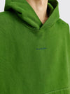 HOODED SWEATSHIRT BOTTLE GREEN