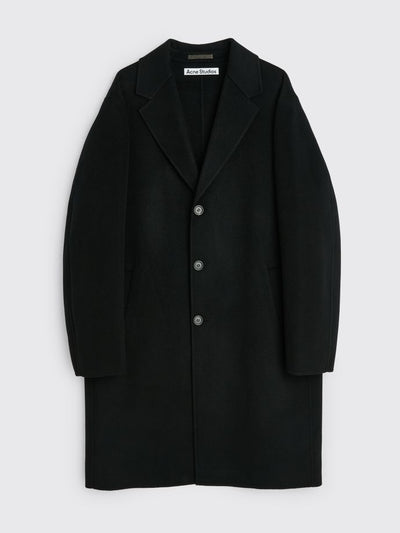 WOOL COAT BLACK