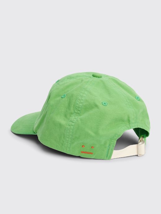 FACE 6 PANEL BASEBALL CAP GREEN