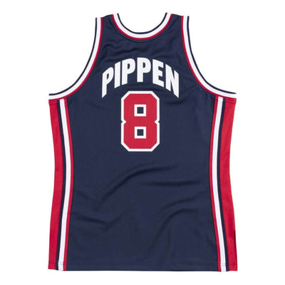 Authentic Jersey Team USA 1992 Scottie Pippen