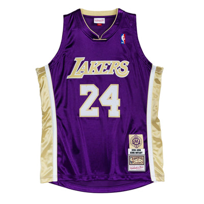 Authentic HOF #24 Kobe Bryant Los Angeles Lakers 1996-2016 Jersey