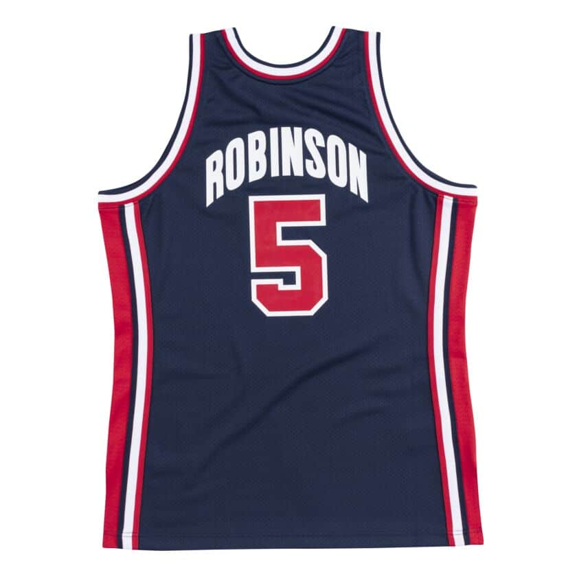 Authentic Jersey Team USA 1992 David Robinson