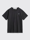 SMALL HEART T-SHIRT BLACK