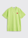 SMALL HEART T-SHIRT GREEN