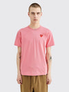 SMALL HEART T-SHIRT PINK