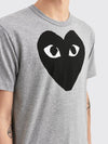 BIG HEART T-SHIRT GREY