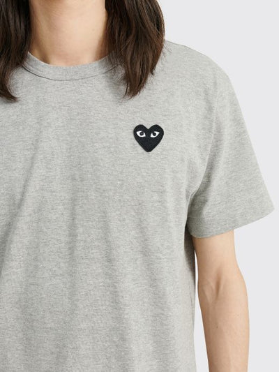 SMALL HEART T-SHIRT GREY