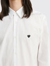 MINI HEART SHIRT WHITE