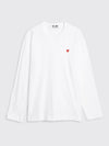 MINI HEART LS T-SHIRT WHITE