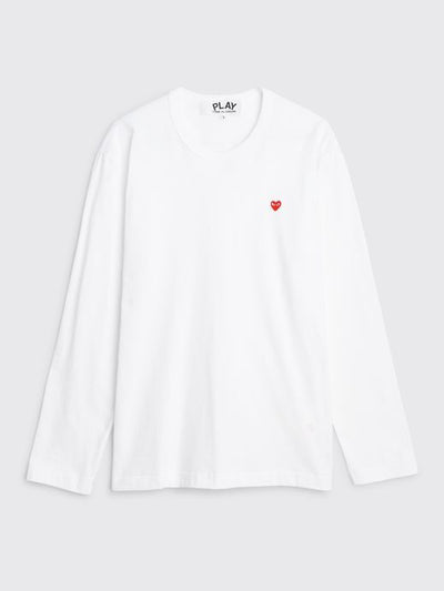 MINI HEART LS T-SHIRT WHITE