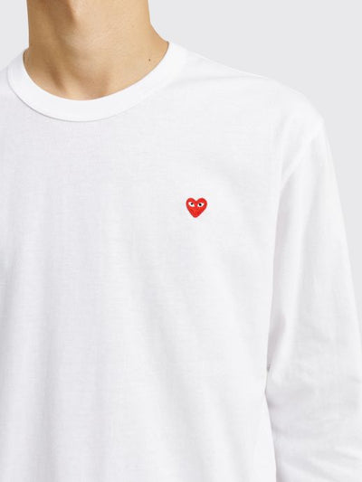 MINI HEART LS T-SHIRT WHITE