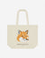 FOX HEAD TOTE BAG