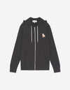 CHILLAX FOX PATCH ZIPPED HOODIE