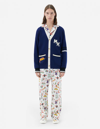 OLY PATCHES VARSITY CARDIGAN