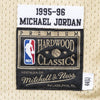 Premium Gold Jersey Chicago Bulls 1995-96 Michael Jordan